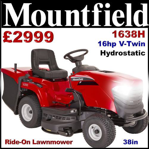 Mountfield 1638h rear - rear, collect
