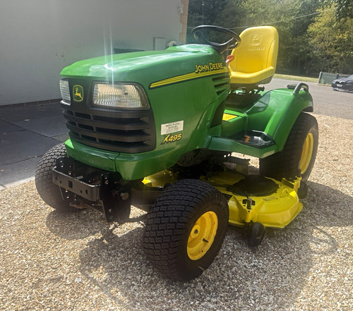 John deere x495 - john, ride-on