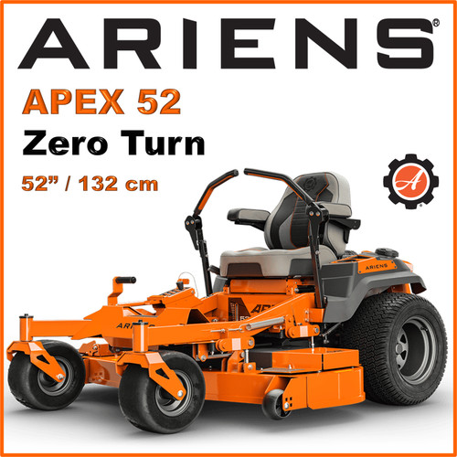 Ariens apex zero - 52, turn
