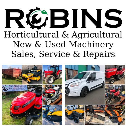 Ride lawn mower - on,